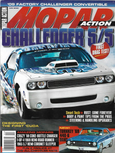 MOPAR ACTION 2009 APR - NEW CHALLENGER DROPTOP & DART 6-PACK, COKE